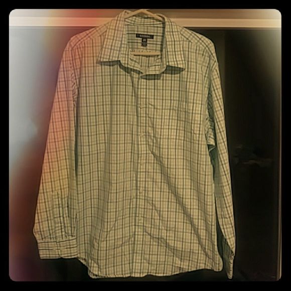 XL LONG SLEEVE PLAID - Picture 1 of 4
